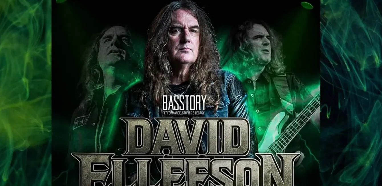 David Ellefson in Iduna, Drachten